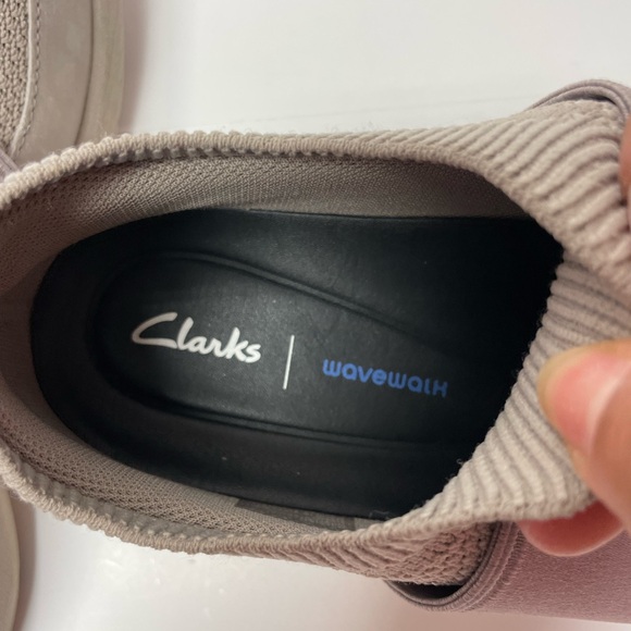 Clarks Wave 2.0 Step Waterproof, Slip On Textile Sneaker Women’s Size 8.5 - Picture 11 of 14